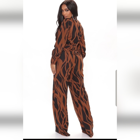 Feel Good Zebra Print Jumpsuit - Picture 3 of 7